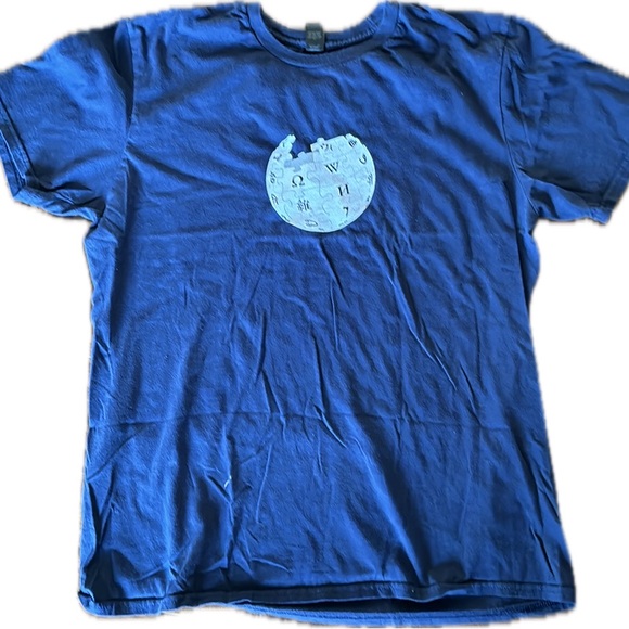 Anvil Other - ANVIL | Men's Wikipedia logo short sleeved T-shirt